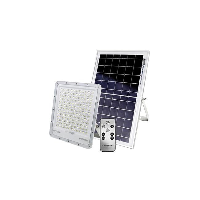 200W solar schijnwerper - Hybride 230V - 4500 Lumen - Neutraal wit 200W solar schijnwerper - Hybride 230V - 4500 Lumen - Neutraal wit